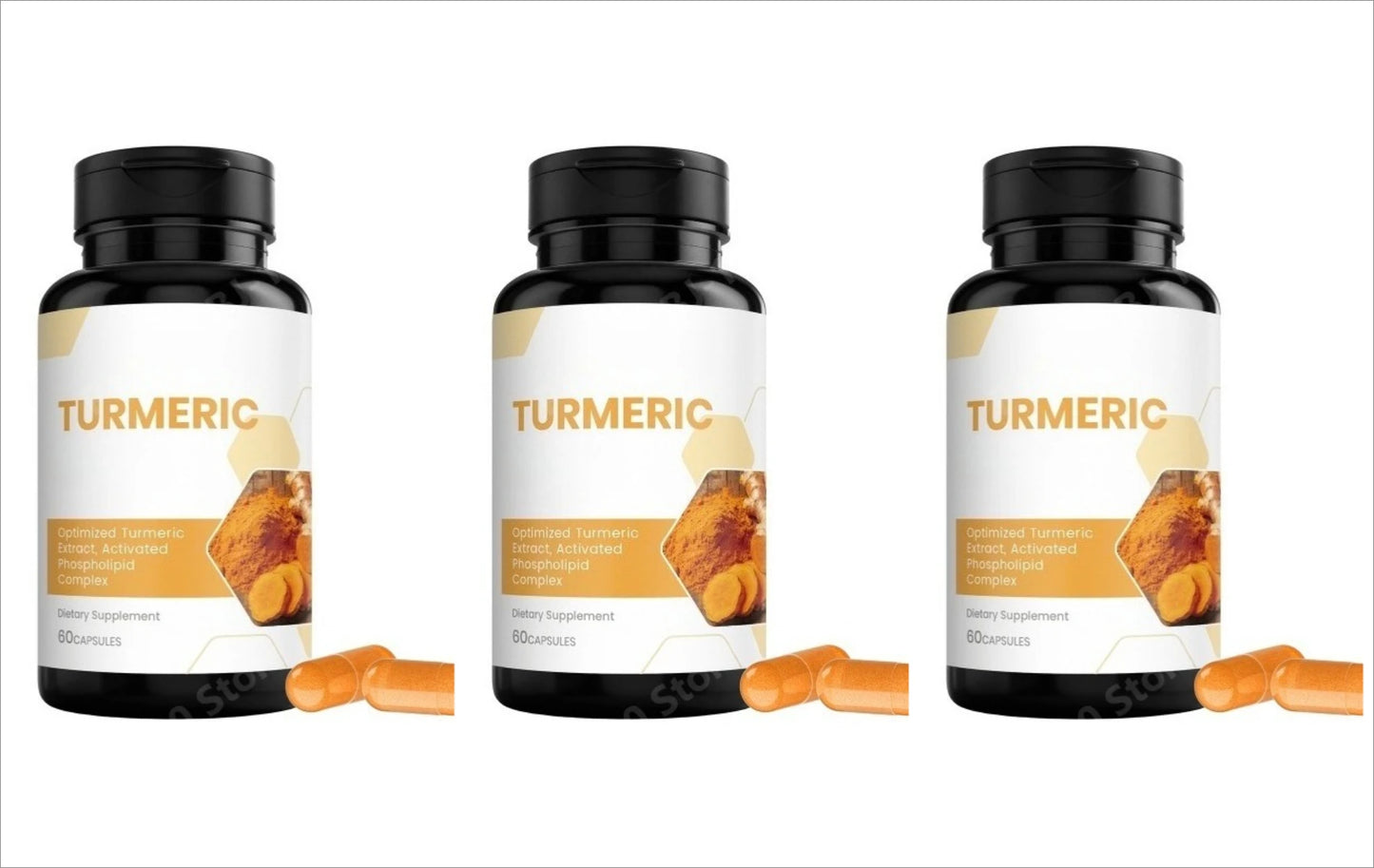 Turmeric Compound Nutrition Capsules | Daily Vitality Support