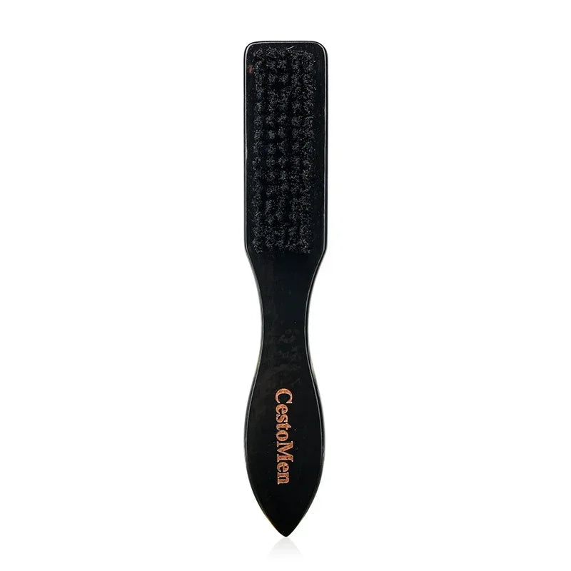 Premium Barber Fade Brush – Neck Duster & Grooming Tool