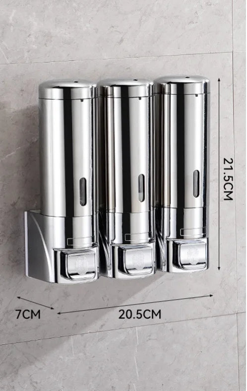 YANKE Wall Mounted Soap Dispenser | Stainless Steel, Battery Free