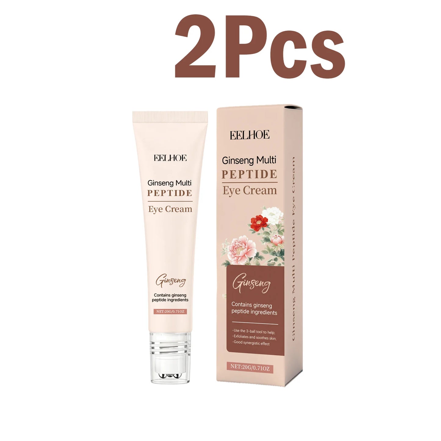 Ginseng Polypeptide Roller Eye Cream – Anti-Aging Dark Circles