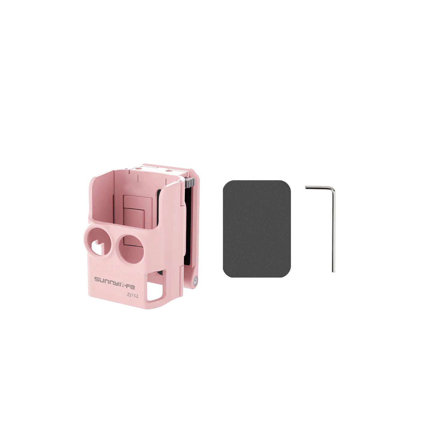 Scratch-Resistant For DJI Osmo Pocket 4 Magnetic Stand Base Angle-Adjustable Multifunctional Desktop Base Accessory Peaceful Pleasures Health and Wellness pink