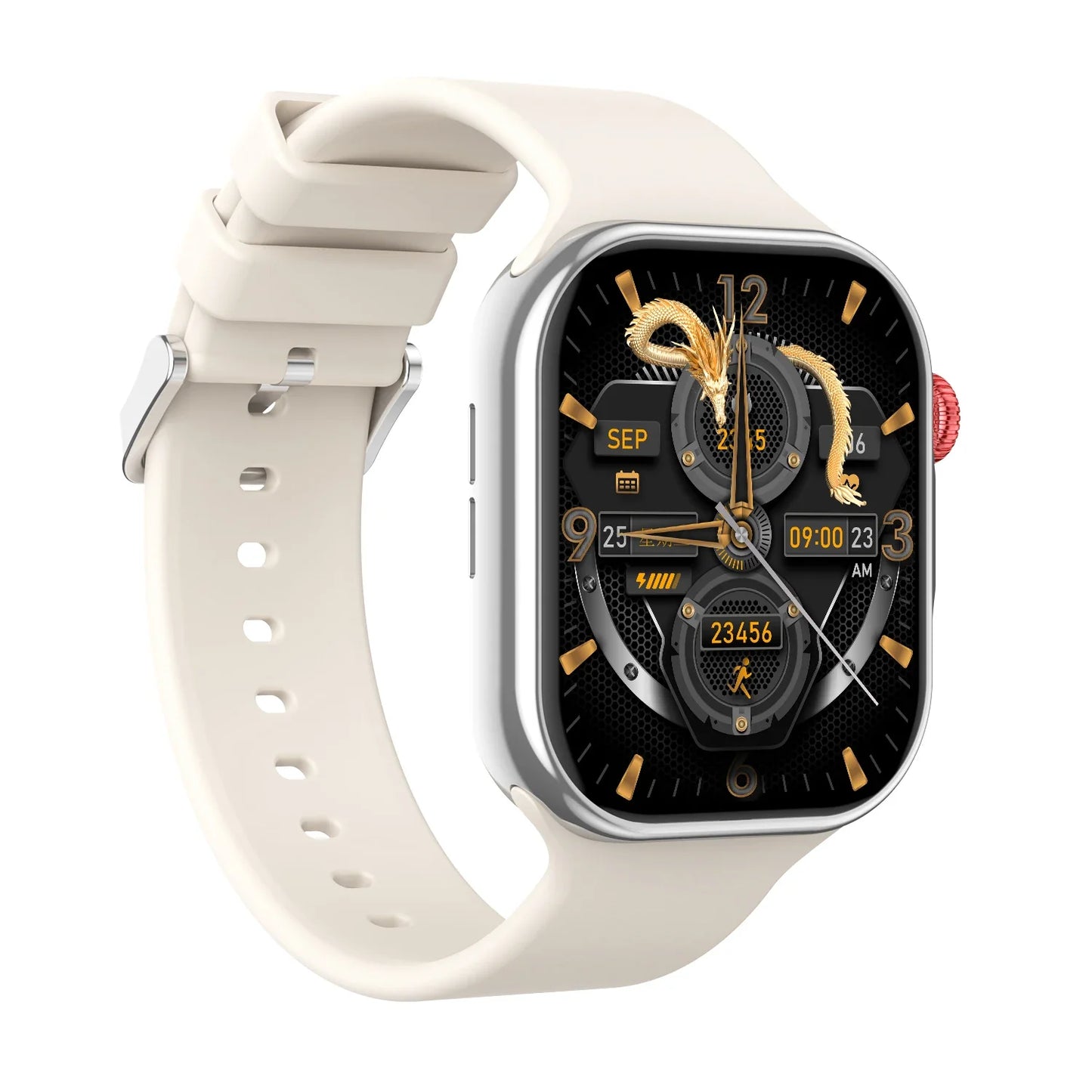 MINGCC 2.02" Smart Watch – Calling, Fitness & Waterproof