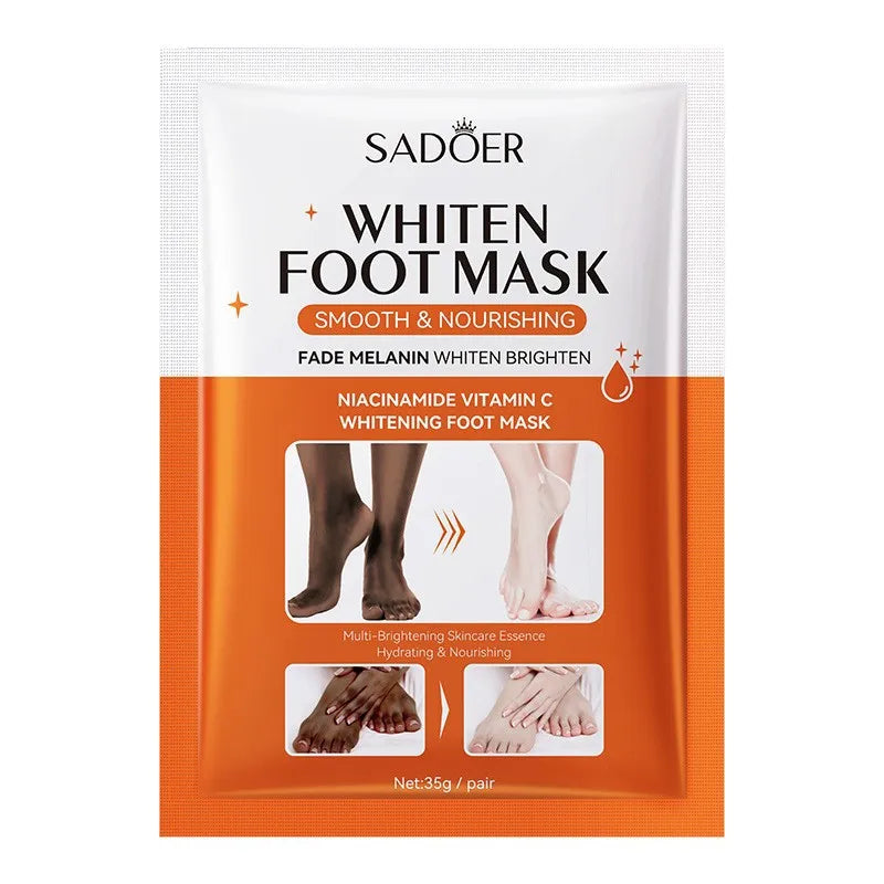 SADOER Niacinamide Foot Peel Mask – Callus Remover & Moisturizer