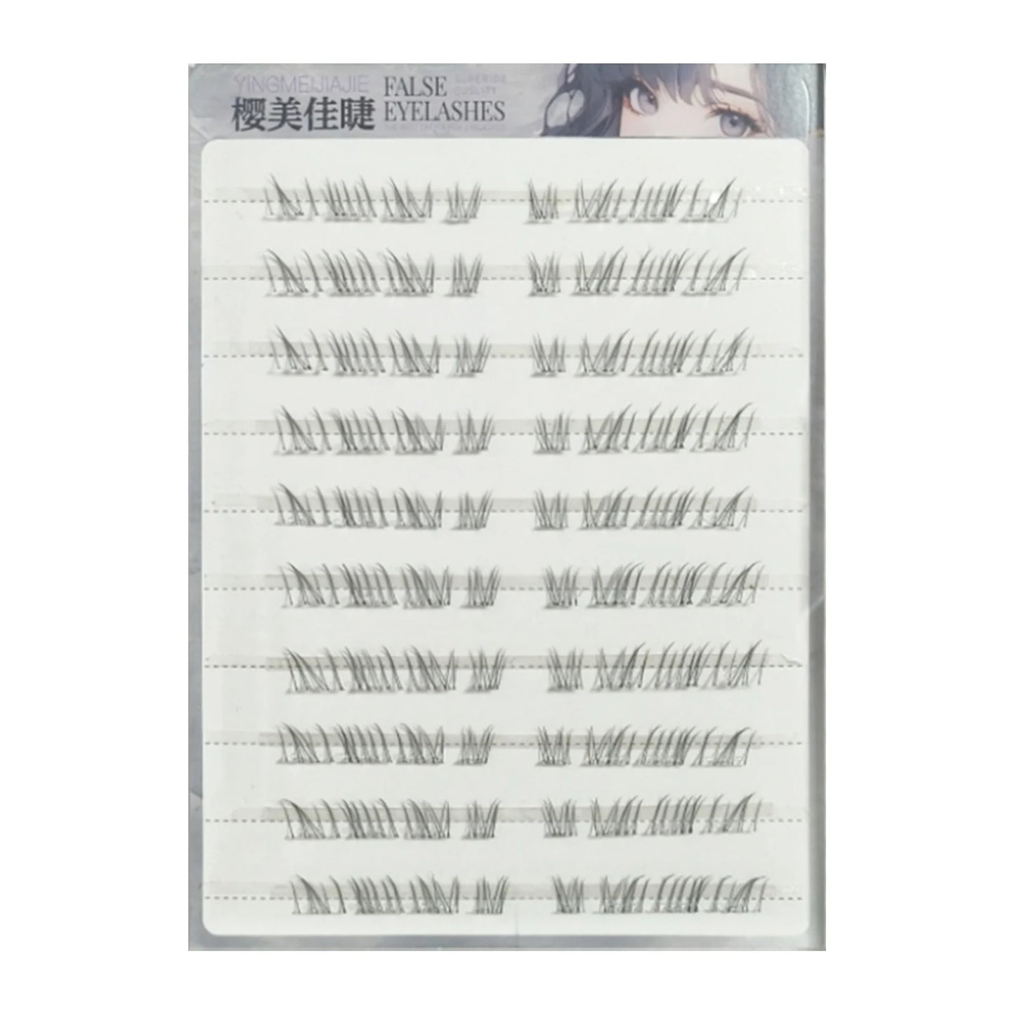Natural Looking Lower Fake Eyelashes Wispy Cosplay Individual Lashes Cluster Comic False Eyelashes For Beauty Perfect Eye Makeup Peaceful Pleasures Health and Wellness 10 Rows