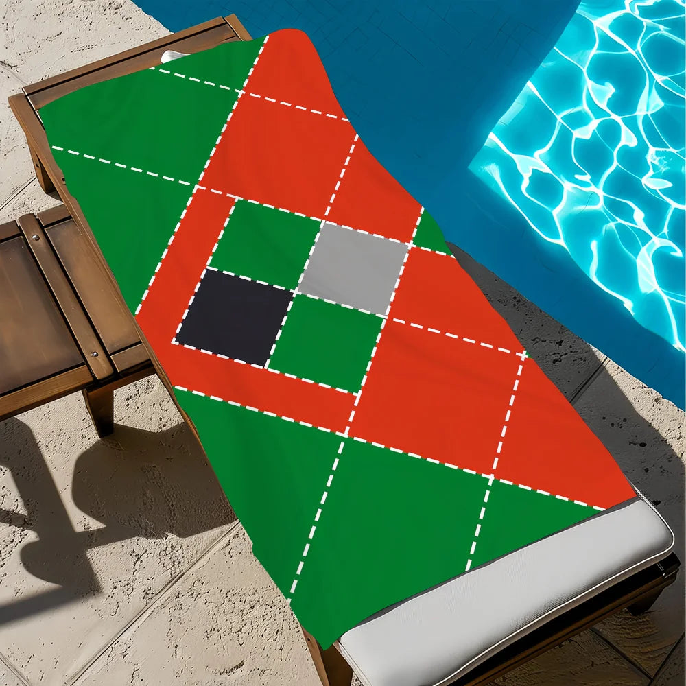 Quick-Dry Beach Towel | Soft, Absorbent Pool & Travel Towel