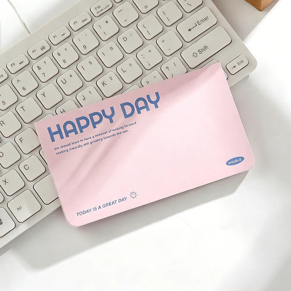 Flip Up Notebook Portable Horizontal Version Student Minimalist Make