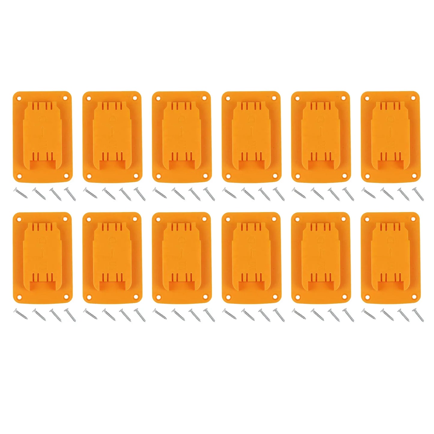 Wall Mount Drill Holder Rack for 12V–20V Power Tools | 3/8/12 Pack