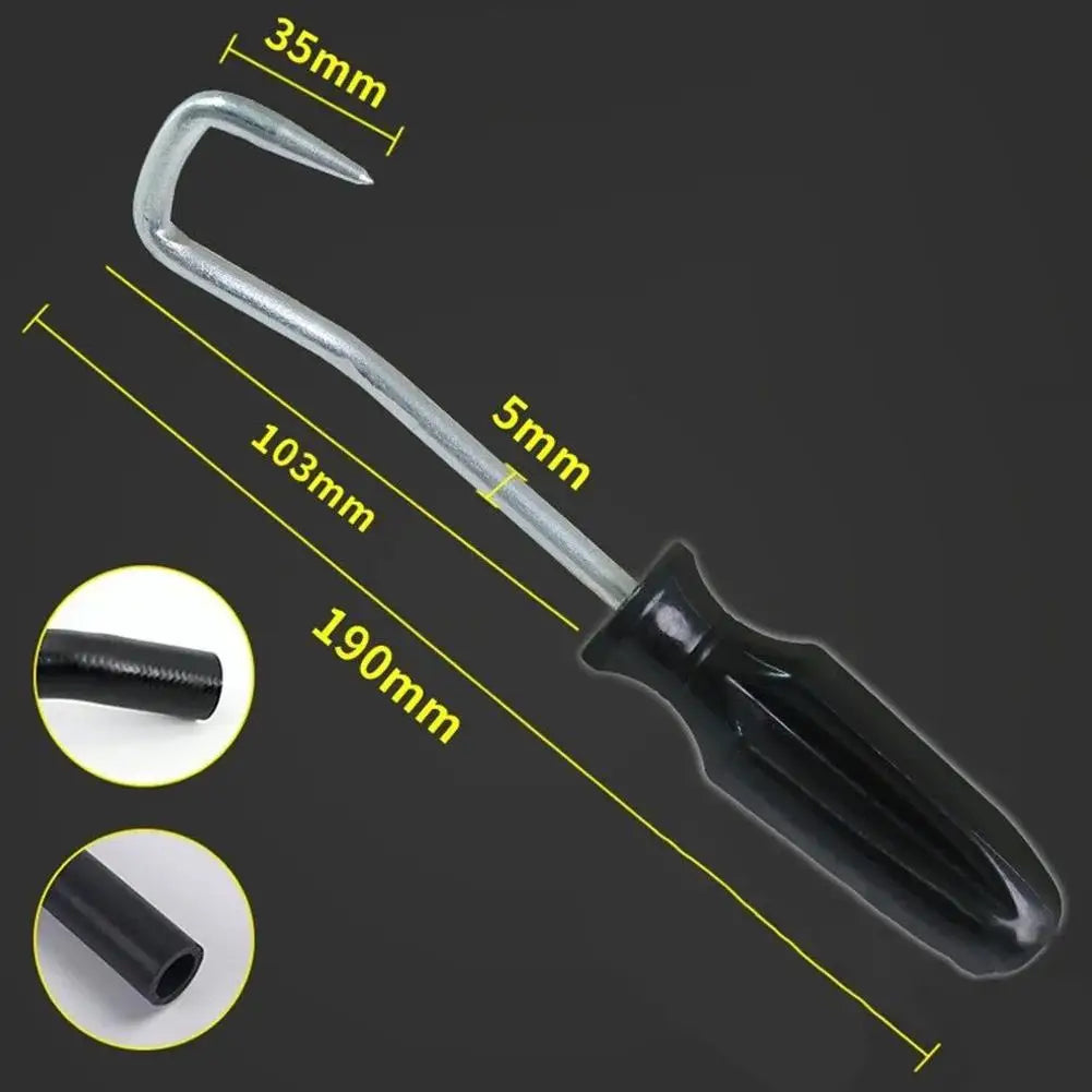 Car Hose Removal Tool Oil Pipe Removal Hook Fuel Line Separator Disconnect Puller Tool Tire Stone Cleaning Hook for Car Repair Peaceful Pleasures Health and Wellness