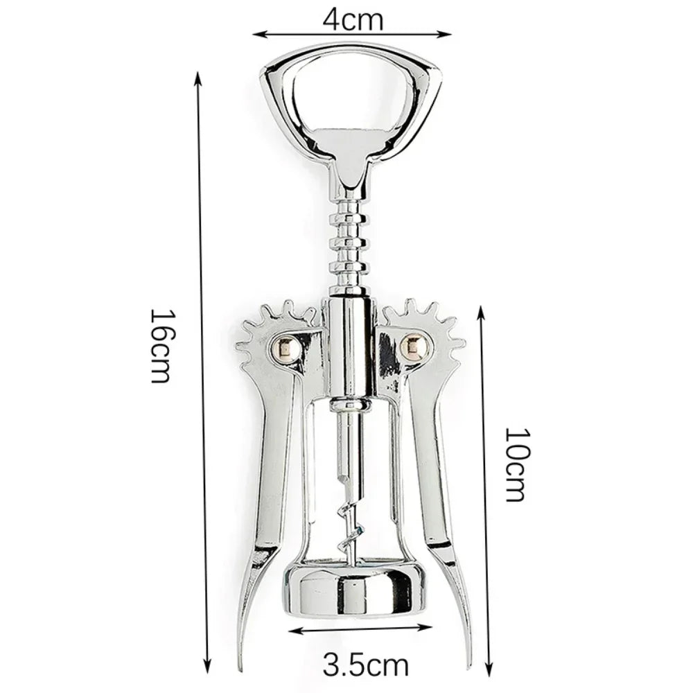 Wing Corkscrew Wine Opener – Stainless Steel Cork Remover