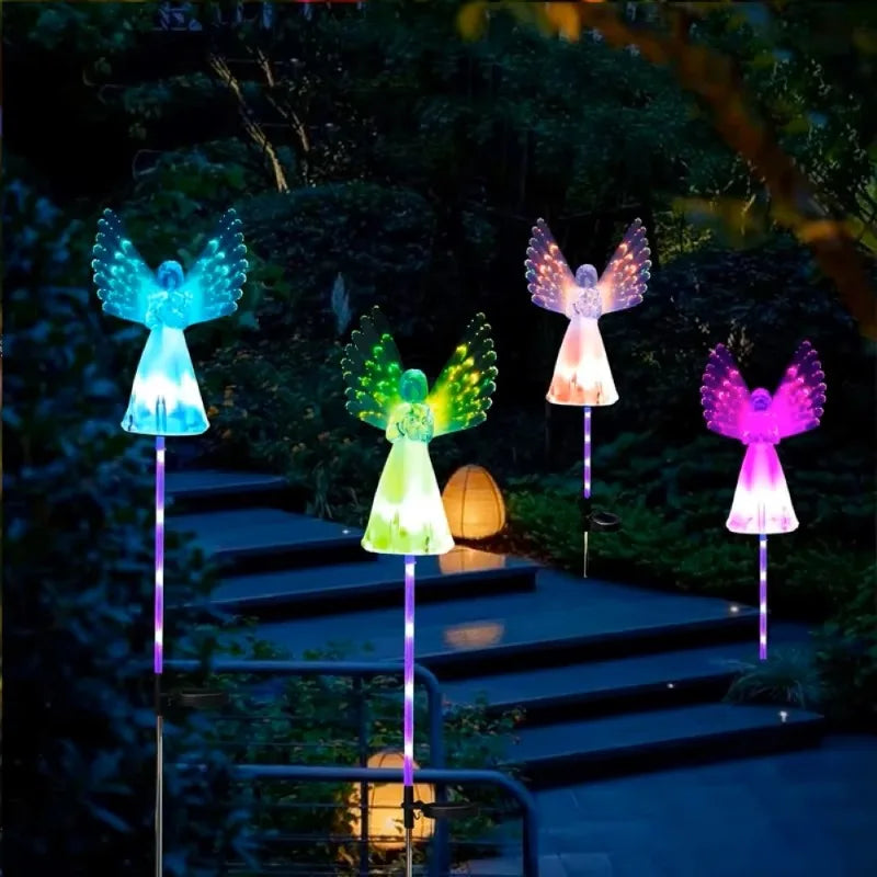 Solar LED Lawn Lights – Color Changing Outdoor Garden Lights