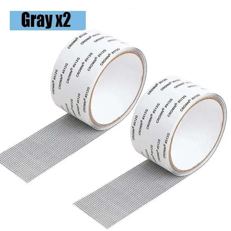Window Screen Repair Tape | Waterproof Self-Adhesive Mesh Patch