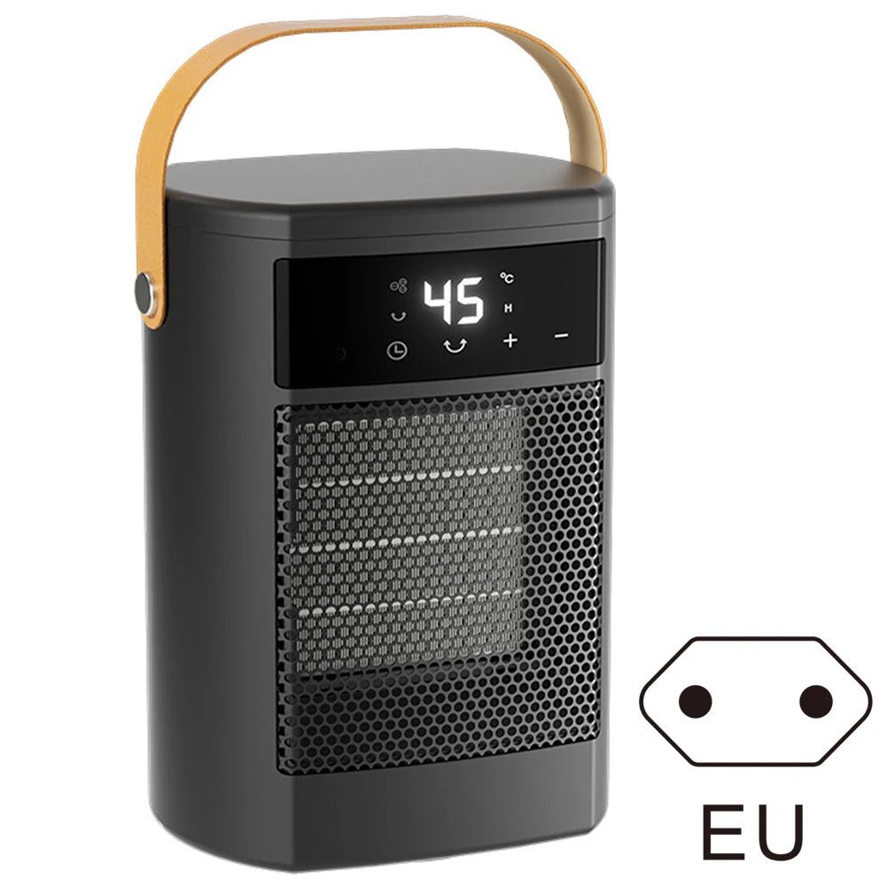 Portable 1500W PTC Ceramic Desktop Space Heater | Digital Display