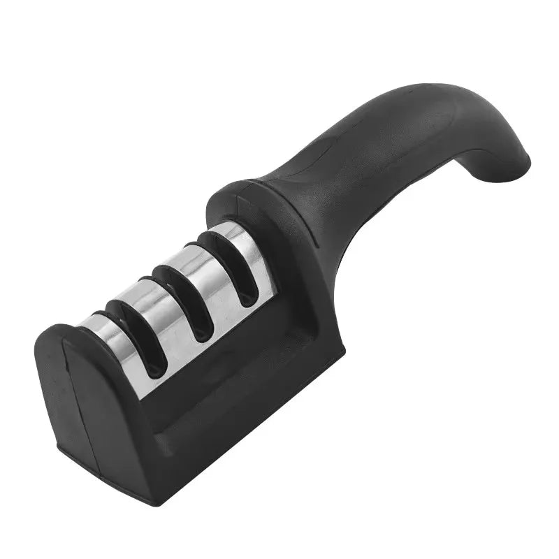 3-Stage Tungsten Steel Knife Sharpener | Stainless Steel
