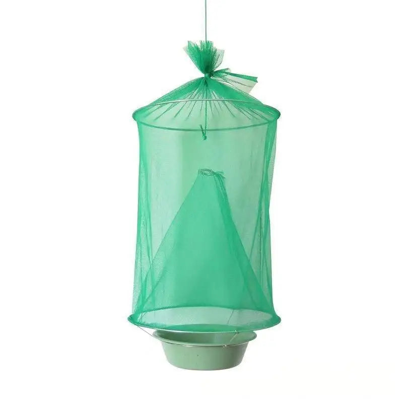Hanging Fly Trap Green Mesh | Outdoor Chemical-Free Pest Control