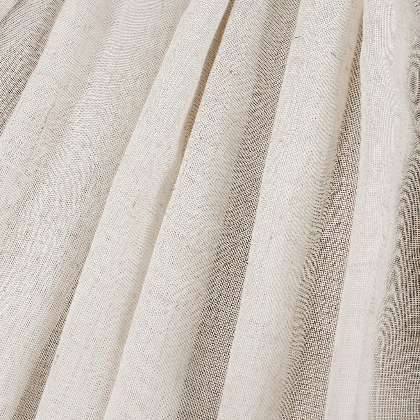 White Sheer Curtains Home Decoration Grommet/Rod Pocket Semi Tulle Window Treatments for Bedroom/Living Room Peaceful Pleasures Health and Wellness Linen 132x274CM 2 panel Grommet