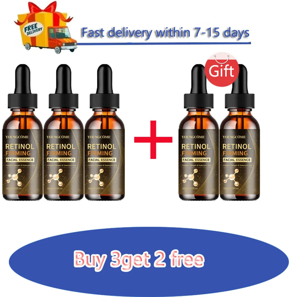Retinol & Hyaluronic Acid Anti-Aging Facial Serum for Men