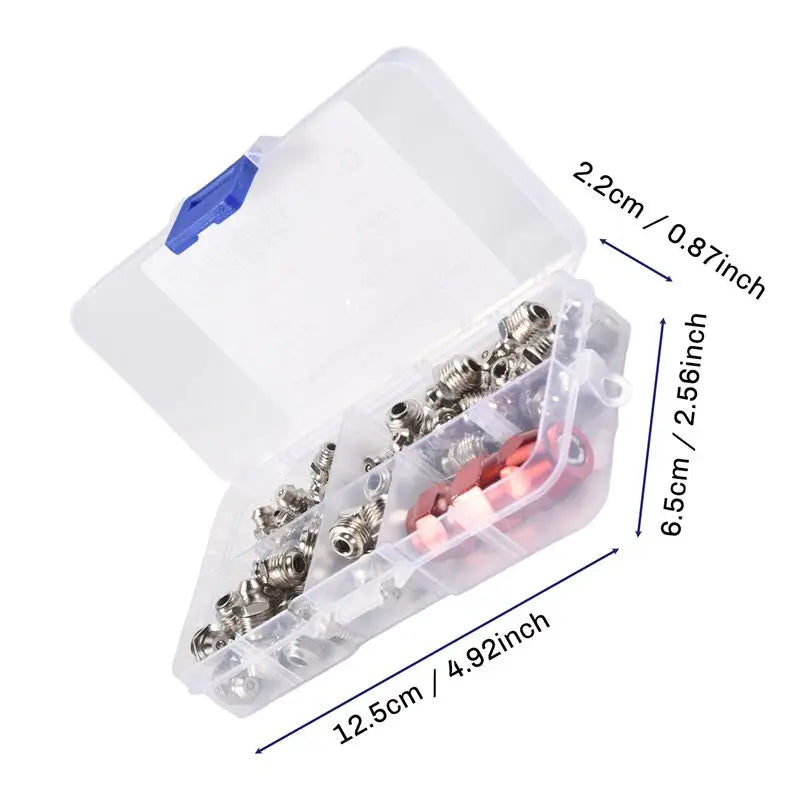 A36T-61Pcs/Set Grease Fitting Pack M6/M8/M10 Metal Nipple Mechanical Lubrication Part Grease Nipple Fitting Assortment Kits Peaceful Pleasures Health and Wellness