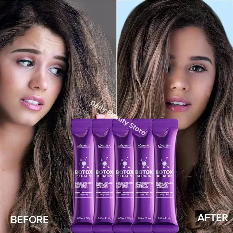 BIOAOUA Keratin Hair Mask – Smooth, Soft & Frizz-Free in 5 Sec