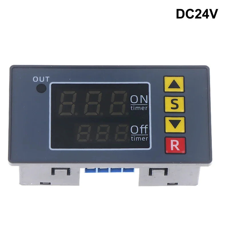 T3231 Cyclic Dual-Display Timing Relay Module DC 12V 24V AC220V Timing Relay Module Peaceful Pleasures Health and Wellness A2