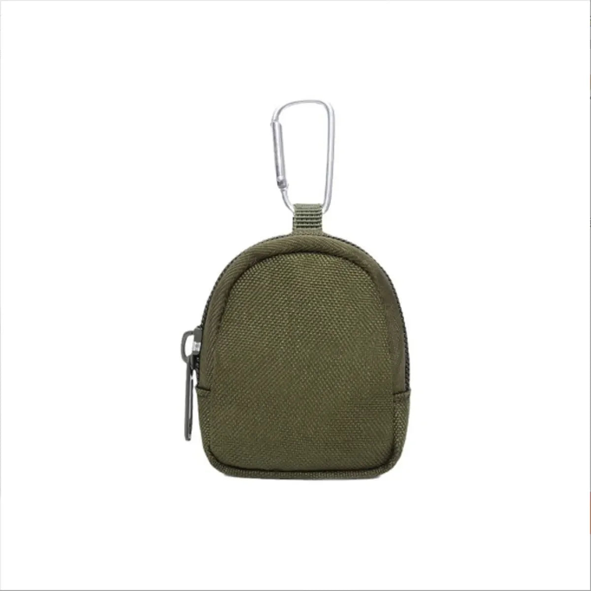 Tactical Key Wallet & Coin Pouch – Compact EDC Polyester Bag Key Wallet Pouch Peaceful Pleasures Health and Wellness army green