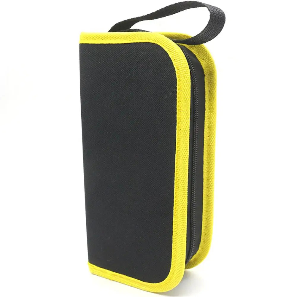 Hardwar Repair Tool Bag Portable Screwdriver Nails Organizer Oxford Canvas Storage Bag Wear-resistant Soldering Iron Pouch Case Peaceful Pleasures Health and Wellness