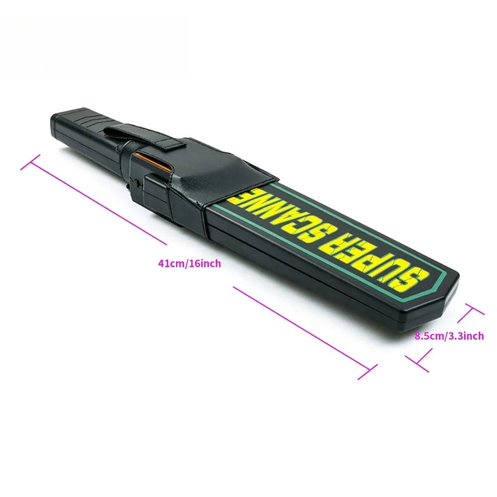 Handheld Metal Detector Portable High Sensitivity Gold Finder Wall Scanner for Outdoor Treasure Hunting Security Inspection Peaceful Pleasures Health and Wellness