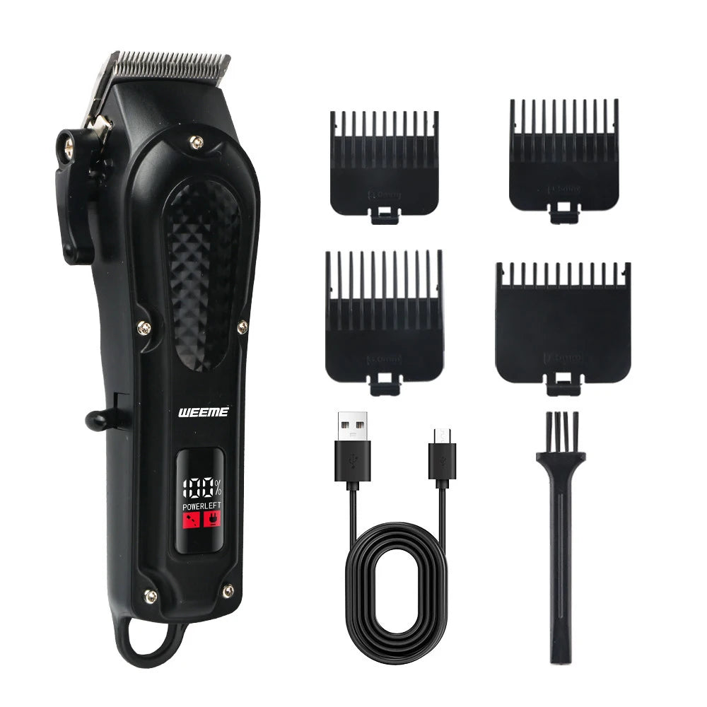 T9 Vintage Men's Hair Clipper & Beard Trimmer Kit | Rechargeable