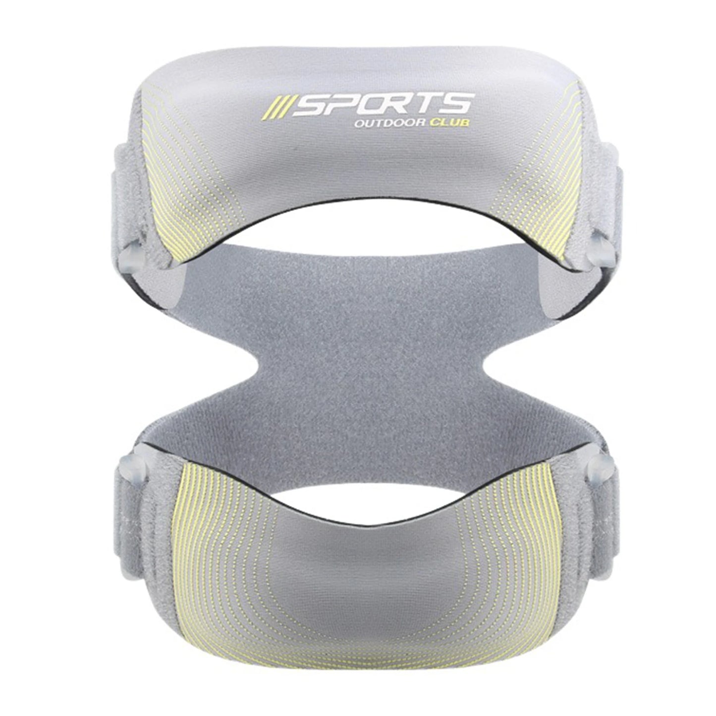 Jumpers Knee Brace For Basketball Ergonomic Support For All-Day Active Comfort Post-surgery Meniscus Recovery Support Peaceful Pleasures Health and Wellness Grey