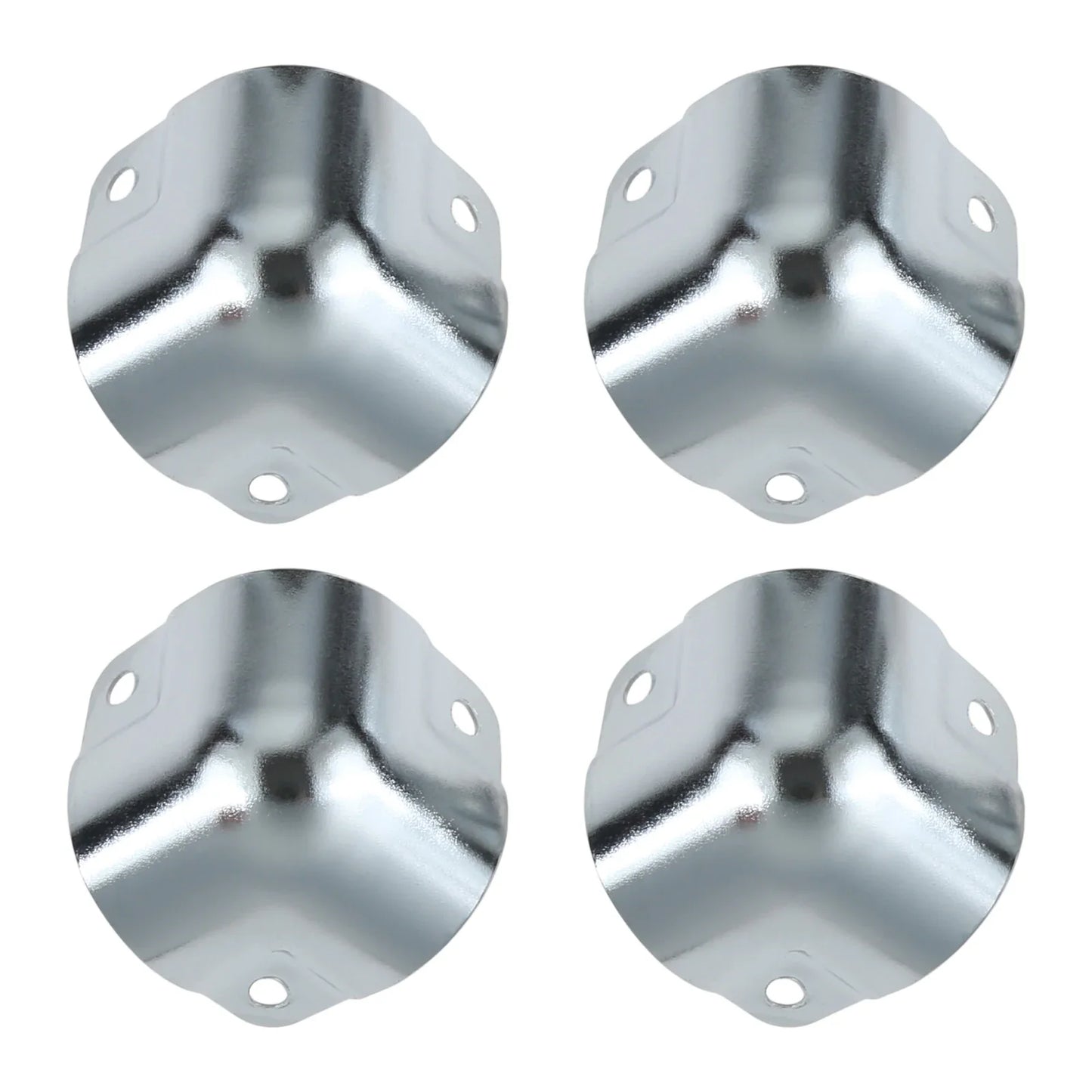 Metal Corner Protectors 4-Pack | Flight Case & Toolbox 26/29mm