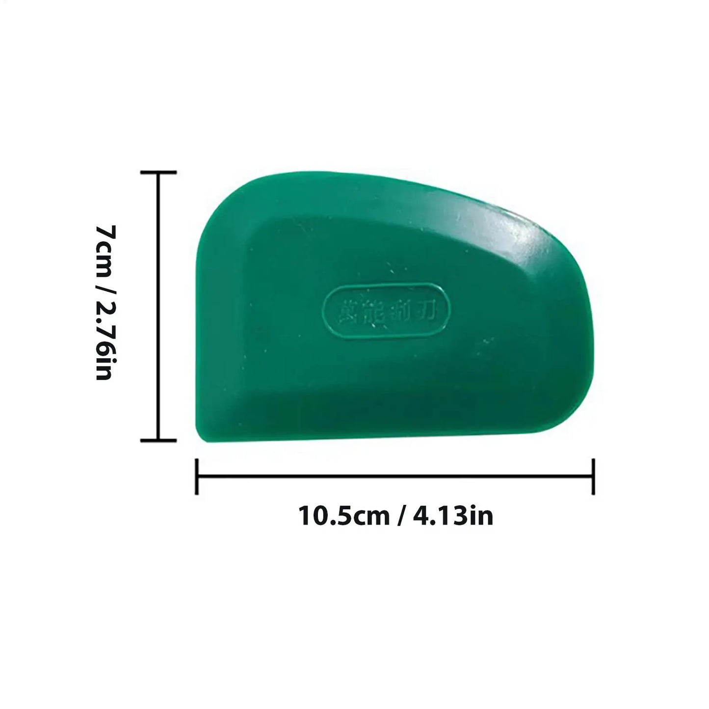 Oval PP Auto Body Filler Spreader & Putty Scraper Tool Body Filler Spreader Peaceful Pleasures Health and Wellness