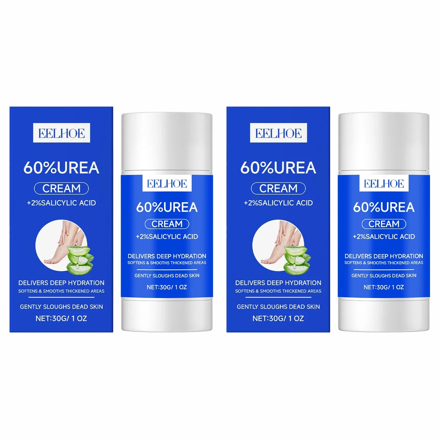 Urea 40% + Salicylic Acid 2% Foot Cream – Repair Cracked Heels