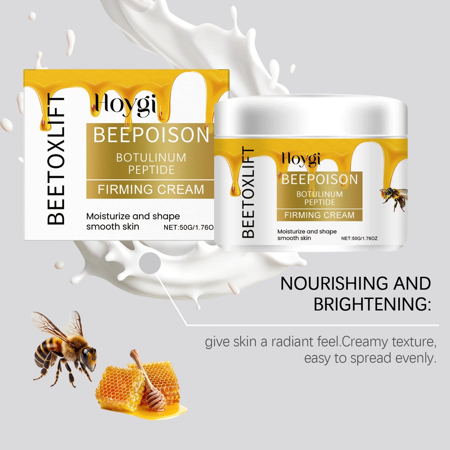 Hoygi Bee Venom Cream – Anti-Wrinkle Firming Face Moisturizer