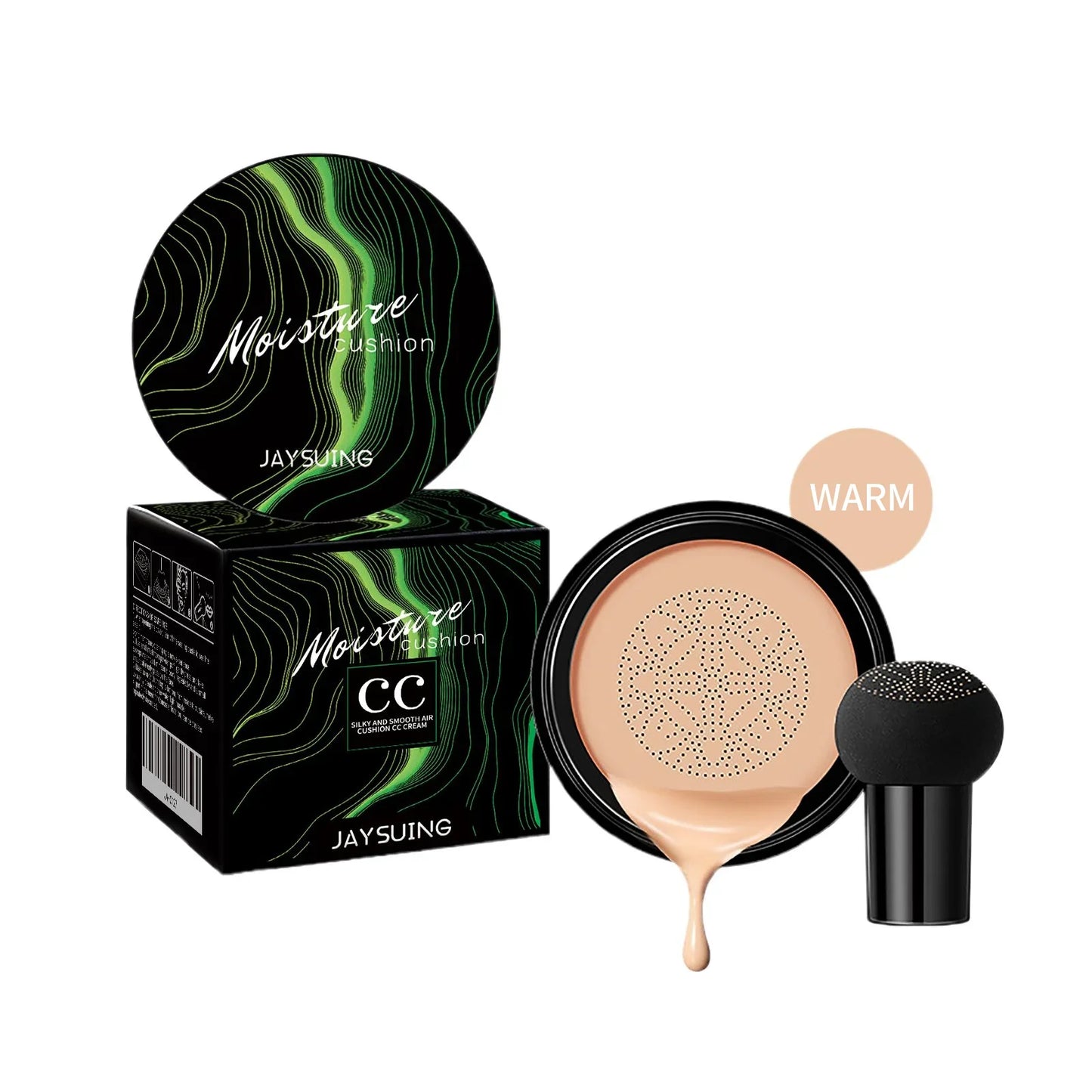Jaysuing Mushroom Air Cushion Concealer – Oil Control & Coverage