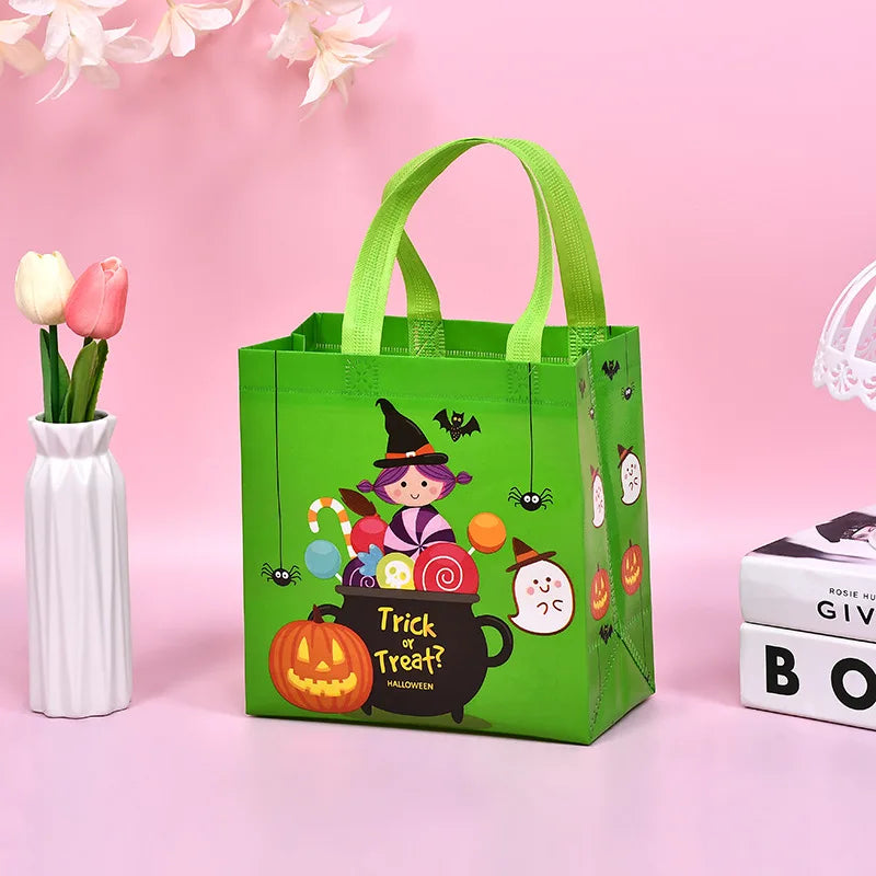 Halloween Trick or Treat Bags | Non-Woven Tote Gift Bags 1–60 PCS