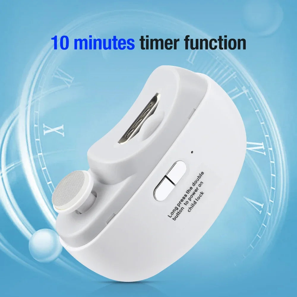 AFDEAL Electric Nail Trimmer – 2-Speed, Baby & Adult USB-C