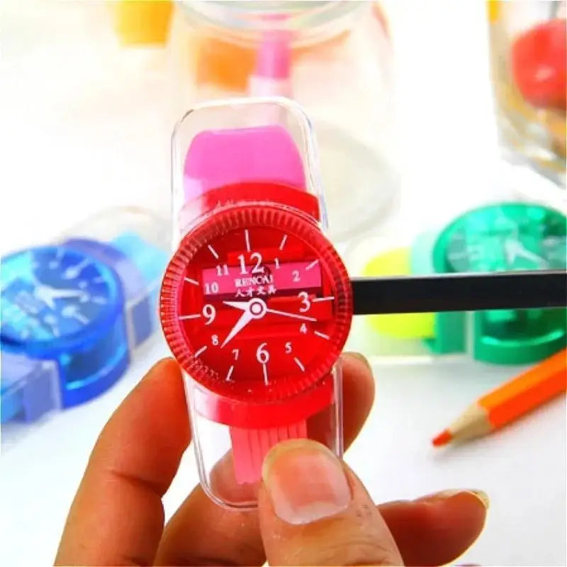 1 Pencil Sharpener Wristwatch Modeling Eraser Brush Lovely Kawaii