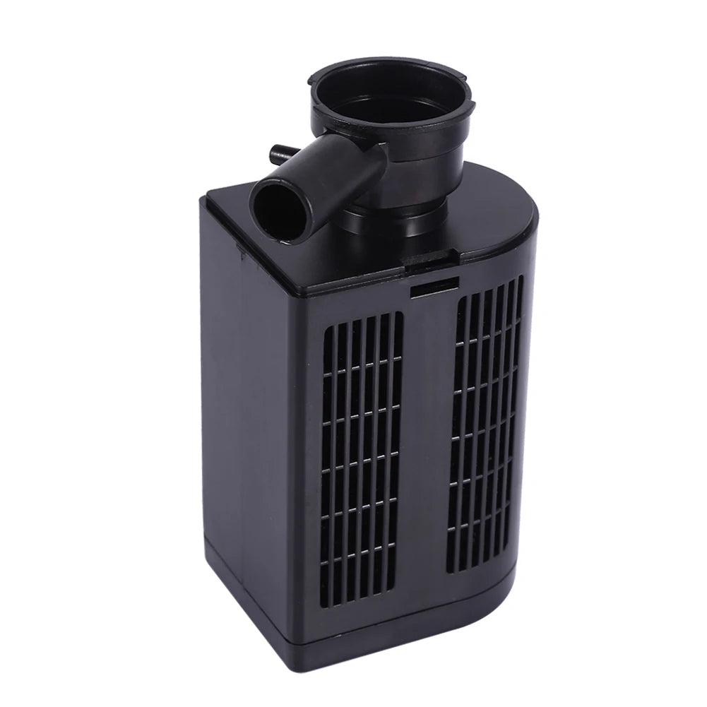 Fish Filter ABS Black 3 in 1 Aquarium Purifier Waterproof Oxygen Aquarium Oxygen Pump Water Aquarium Pump Purifier Tool Peaceful Pleasures Health and Wellness