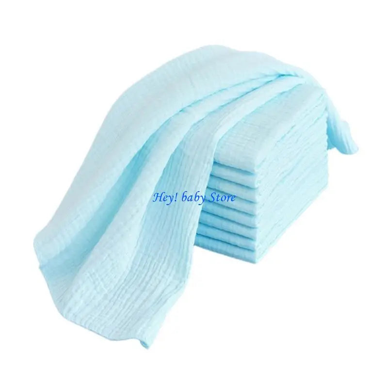 Reusable Cotton Cloth Diapers for Newborns – 10 Pack