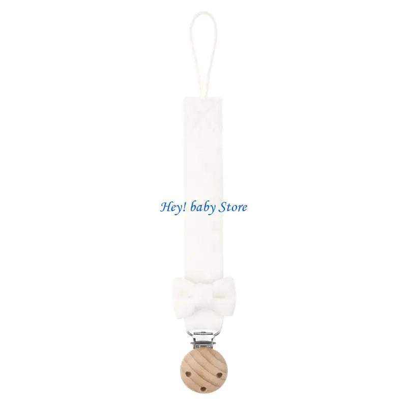 Bowknot Baby Pacifier Clip Chain | Infant Teether Strap