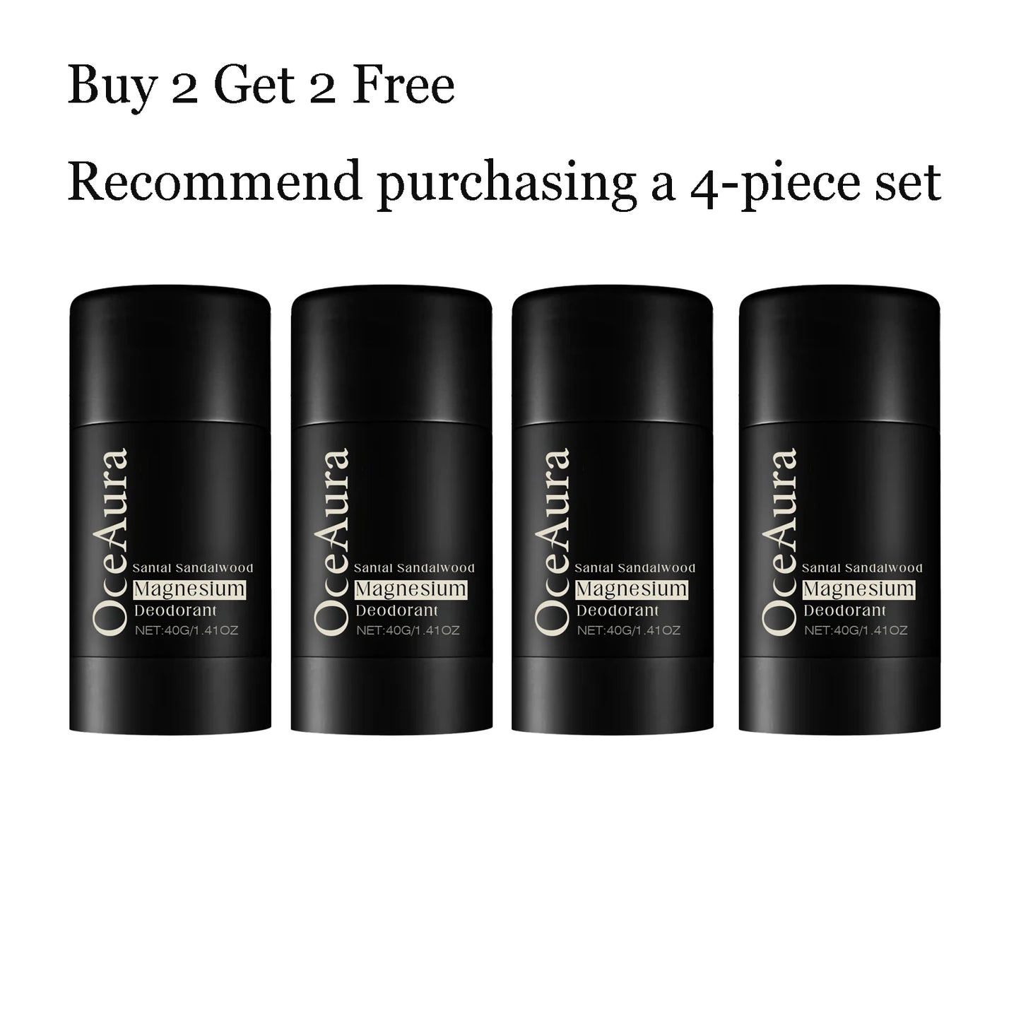 Santal Sandalwood Deodorant Balm – Alcohol-Free, Long-Lasting