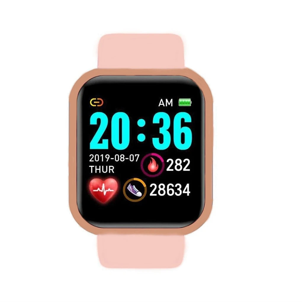 Y68 Smart Watch – Fitness Tracker, Heart Rate & Sleep Monitor
