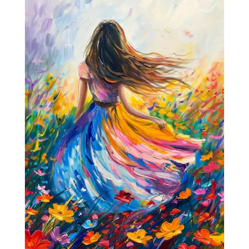 GATYZTORY 60x75cm Painting By Numbers DIY Paint Kit Drawing Girls Picture Painting Numbers For Adults Decorative Paintings Peaceful Pleasures Health and Wellness 1-1 30x40cm Unframed