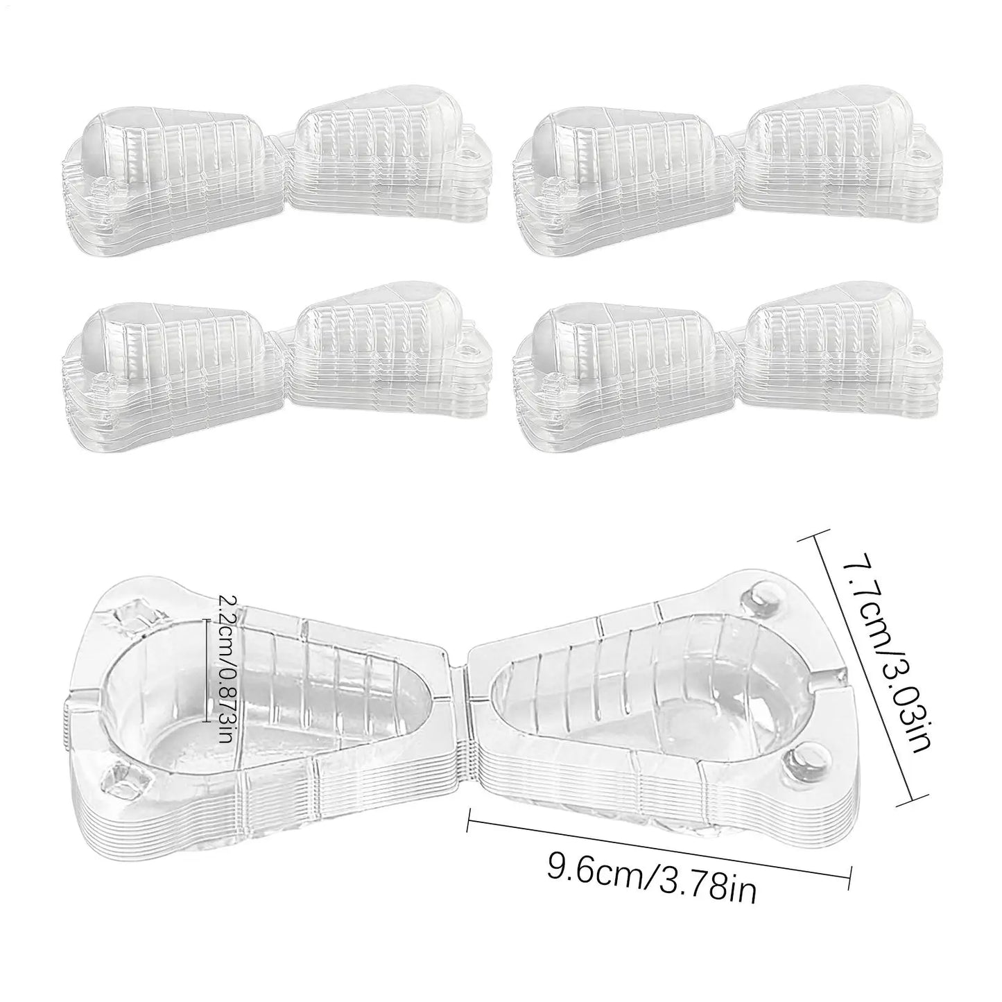 50 Pieces Clear Strawberry Cover Animal Barrier Reusable Blueberry Cover Fruit Protection for Garden Plants Fruit Vegetable Peaceful Pleasures Health and Wellness