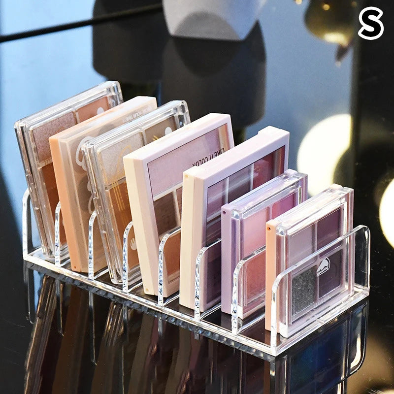 Acrylic Eyeshadow Palette Organizer | Clear Makeup Storage Tray