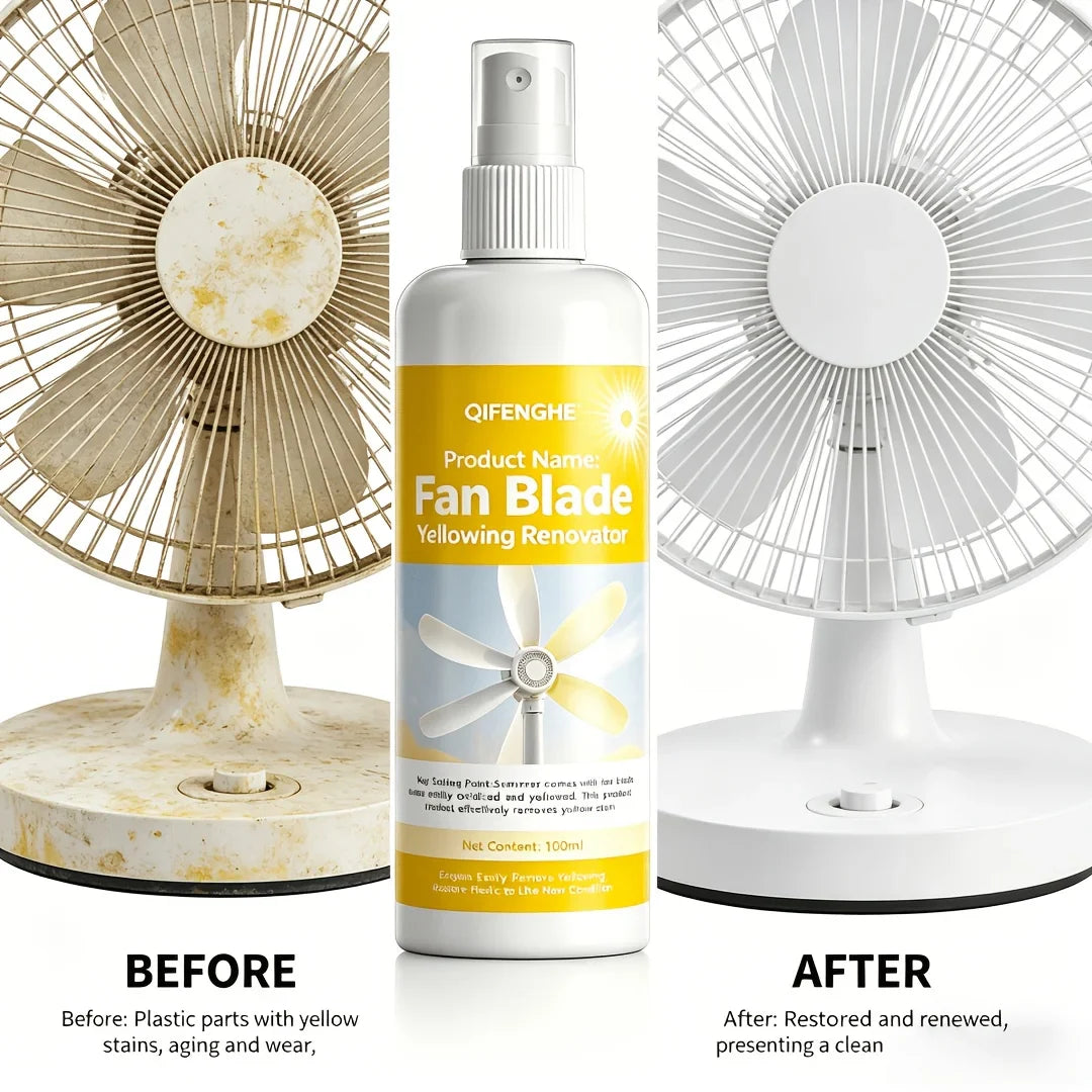 Fan Blade Renovator Spray – Plastic Cleaner & Oxidation Remover