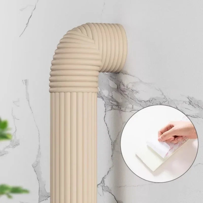 Self-Adhesive Pipe Wrap Concealer – Indoor Pipe Cover 1–4 Rolls