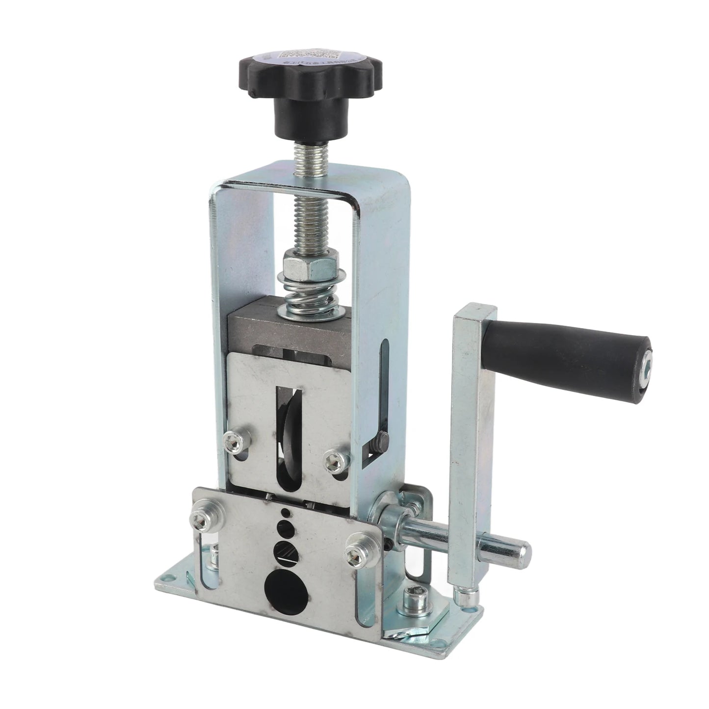 Portable Wire Stripper Manual Wire Stripping Tool 1-25mm Cable Electric Peeling Machine with Hand Crank Hand Electric Drill Peaceful Pleasures Health and Wellness 1-25mm iron