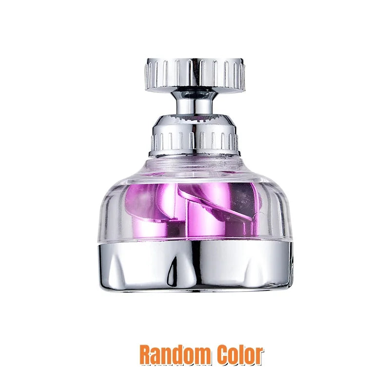 New Turbo Fan Sink Faucet Extender 360° Swivel Kitchen Faucet Aerator High Pressure Water Saving Tap Nozzle Bubbler Diffuser Peaceful Pleasures Health and Wellness Short