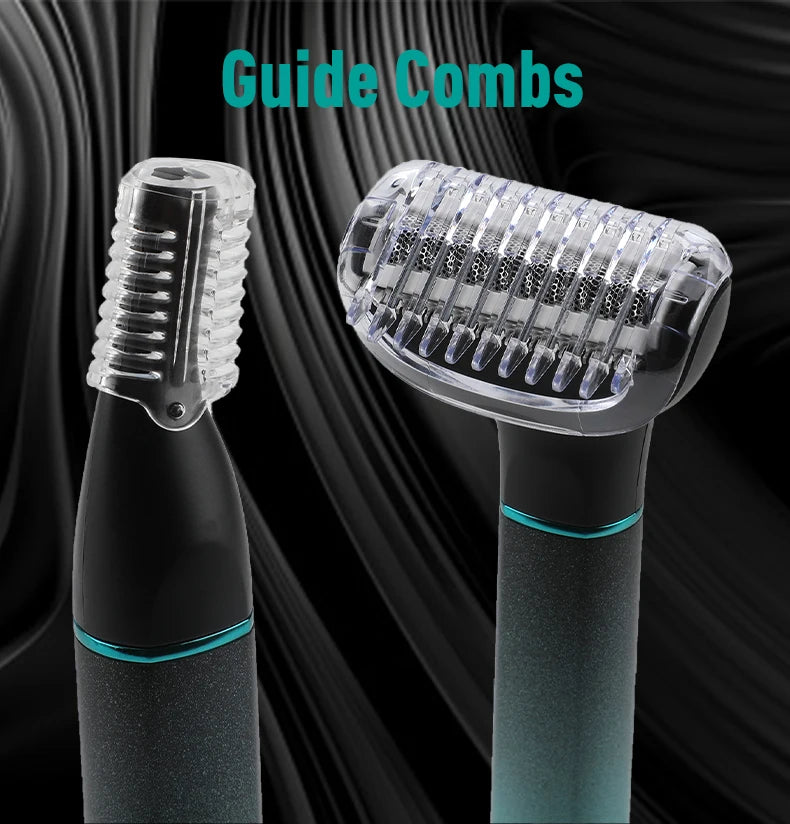 VGR 625 3in-1 Men's Personal Hair Trimming Set Rechargeable Professional Foil Shaver Portable Nose Hair Ear Hair Eyebrow Trimmer Peaceful Pleasures Health and Wellness