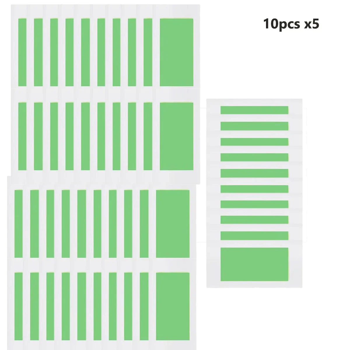 Beeswax Hair Removal Strips – Face, Legs & Body | 10/50 Pack